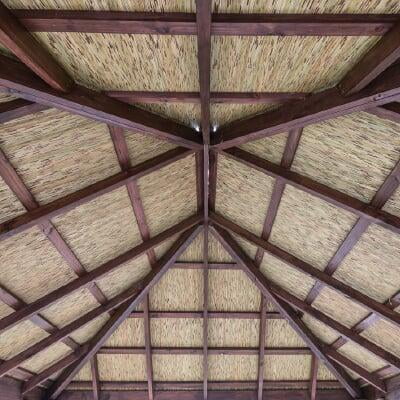 thatched roofs